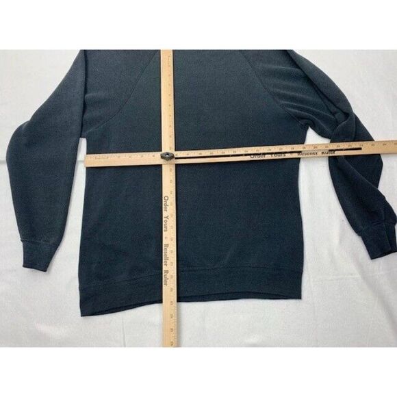 Vintage 80s Original Panama Jack Sweatshirt Black Surf Beach - Picture 3 of 6